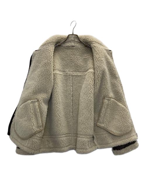 UNGRID（アングリッド）Ungrid (アングリッド) フェイクムートンボアブルゾン ブラック サイズ:Ⅿの古着・服飾アイテム