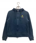 LORO PIANAロロピアーナ）の古着「ジップパーカー」｜ネイビー