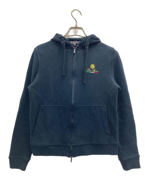 LORO PIANA（ロロピアーナ）LORO PIANA (ロロピアーナ) ジップパーカー ネイビー サイズ:XSの古着・服飾アイテム
