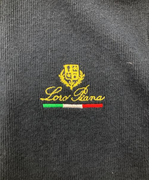 LORO PIANA（ロロピアーナ）LORO PIANA (ロロピアーナ) ジップパーカー ネイビー サイズ:XSの古着・服飾アイテム
