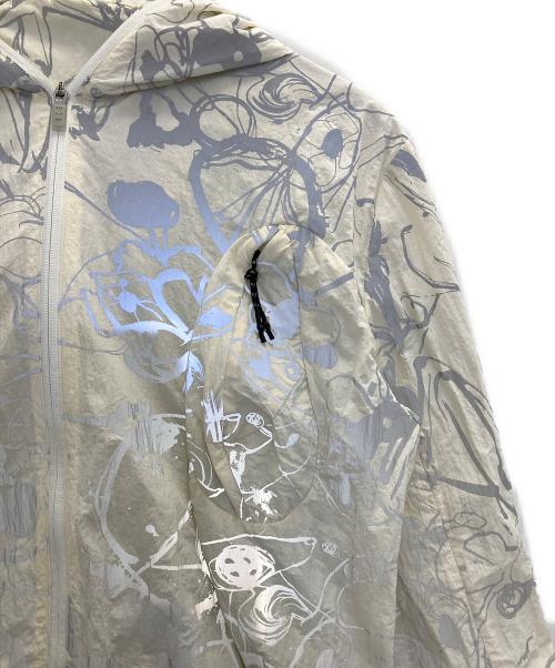 MCQ（マックキュー）MCQ (マックキュー) リフレクタープリントグラフィック ジャケット ホワイト サイズ:Mの古着・服飾アイテム