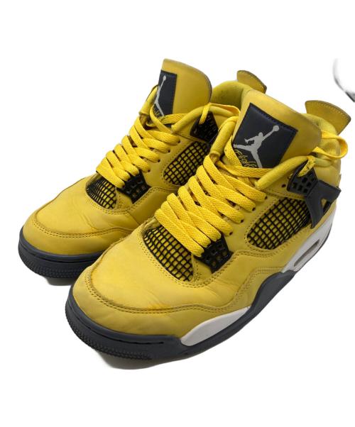 NIKE（ナイキ）NIKE (ナイキ) ハイカットスニーカー イエロー サイズ:27.5の古着・服飾アイテム