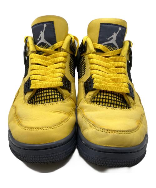 NIKE（ナイキ）NIKE (ナイキ) ハイカットスニーカー イエロー サイズ:27.5の古着・服飾アイテム