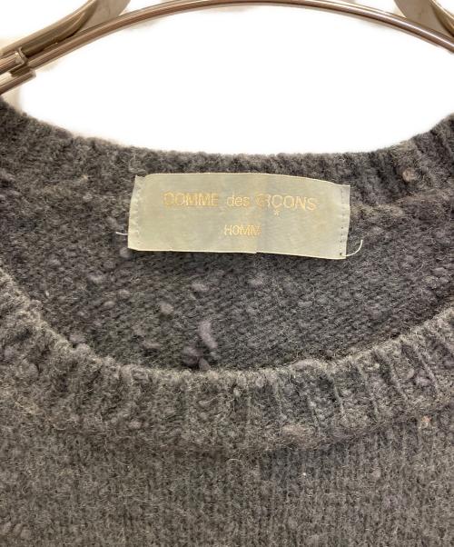 COMME des GARCONS HOMME（コムデギャルソン オム）COMME des GARCONS HOMME (コムデギャルソン オム) 00s archive knit グレー サイズ:表記無しの古着・服飾アイテム