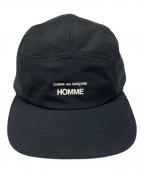 COMME des GARCONS HOMME×BRIEFINGコムデギャルソン オム×ブリーフィング）の古着「NYLON WEATHER CAP」｜ブラック
