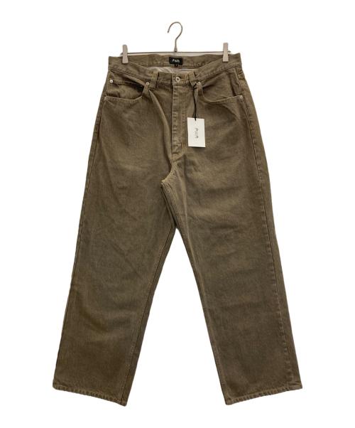 PWA（プア）PWA (プア) RELAX-FIT 6P JEANS ブラウン サイズ:Ⅼ 未使用品の古着・服飾アイテム