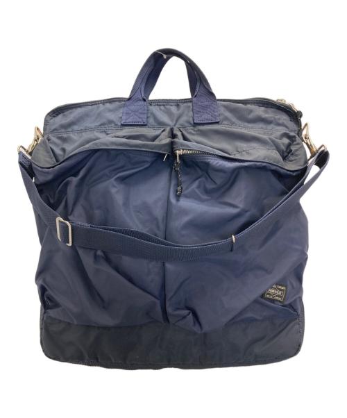 PORTER FORCE（ポーター フォース）PORTER FORCE (ポーター フォース) 2WAY HELMETBAG(S) ネイビーの古着・服飾アイテム