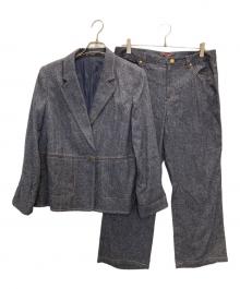 LEONARD（レオナール）の古着「デニムセットアップ」｜インディゴ