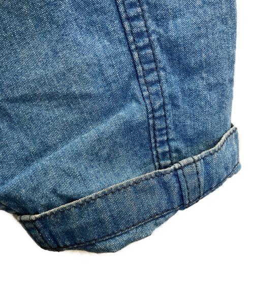 FDMTL（ファンダメンタル）FDMTL (ファンダメンタル) パッチワークデニムシャツジャケット インディゴ サイズ:2の古着・服飾アイテム