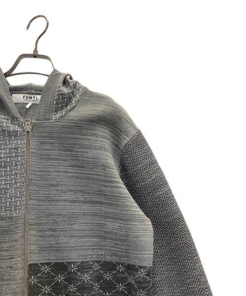 FDMTL（ファンダメンタル）FDMTL (ファンダメンタル) パッチワークパーカー グレー サイズ:1の古着・服飾アイテム