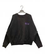 MICA&DEAL×Americanaマイカアンドディール×アメリカーナ）の古着「別注[M.C.W] ロゴプリント スウェット」｜ブラック