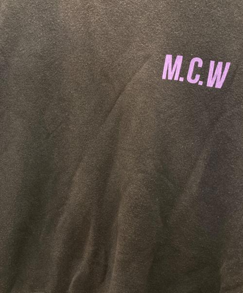 MICA&DEAL（マイカアンドディール）MICA&DEAL (マイカアンドディール) Americana (アメリカーナ) 別注[M.C.W] ロゴプリント スウェット ブラック サイズ:FREEの古着・服飾アイテム