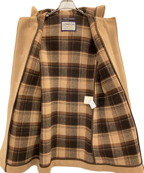 LONDON Tradition（ロンドントラディション）LONDON Tradition (ロンドントラディション) ダッフルコート ベージュ サイズ:38の古着・服飾アイテム