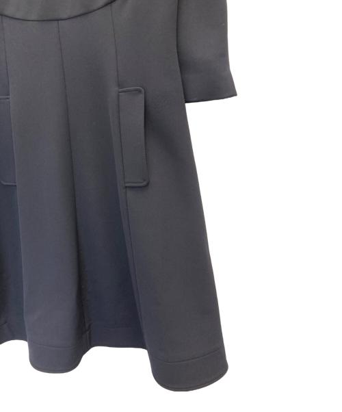 FOXEY NEWYORK（フォクシーニューヨーク）FOXEY NEWYORK (フォクシーニューヨーク) バッグジップワンピース ネイビー サイズ:42の古着・服飾アイテム