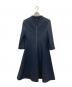 FOXEY NEWYORK (フォクシーニューヨーク) バッグジップワンピース ネイビー サイズ:42：15000円