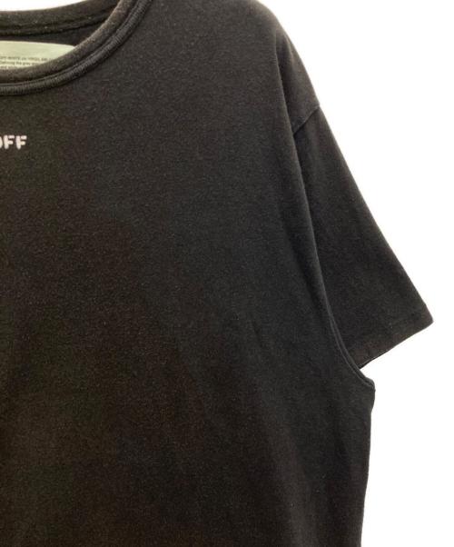 OFFWHITE（オフホワイト）OFFWHITE (オフホワイト) DIAG TEMPERATURE S/S TEE ブラック サイズ:Lの古着・服飾アイテム