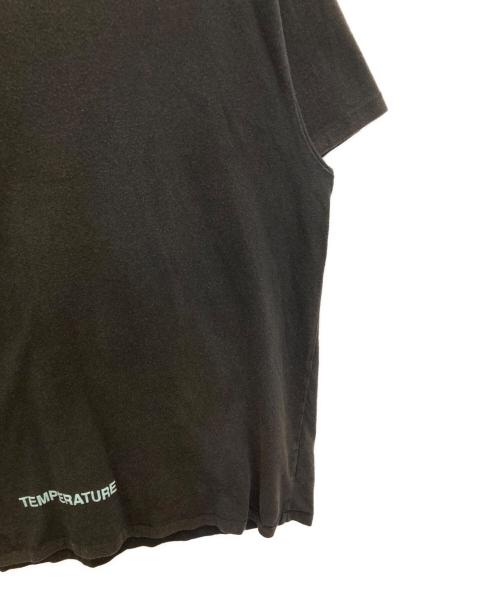 OFFWHITE（オフホワイト）OFFWHITE (オフホワイト) DIAG TEMPERATURE S/S TEE ブラック サイズ:Lの古着・服飾アイテム