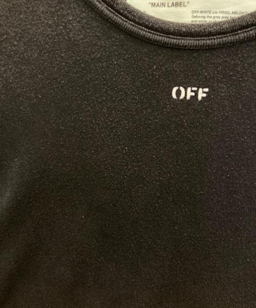 OFFWHITE（オフホワイト）OFFWHITE (オフホワイト) DIAG TEMPERATURE S/S TEE ブラック サイズ:Lの古着・服飾アイテム