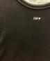 中古・古着 OFFWHITE (オフホワイト) DIAG TEMPERATURE S/S TEE ブラック サイズ:L：4000円
