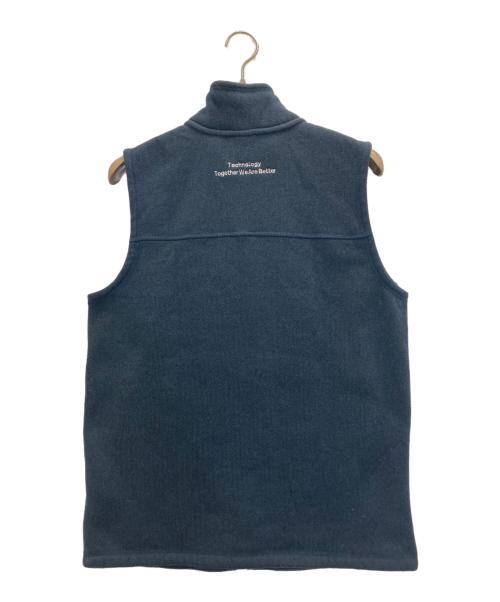 THE NORTH FACE（ザ ノース フェイス）THE NORTH FACE (ザ ノース フェイス) フリースジップベスト ネイビー サイズ:Ⅿの古着・服飾アイテム