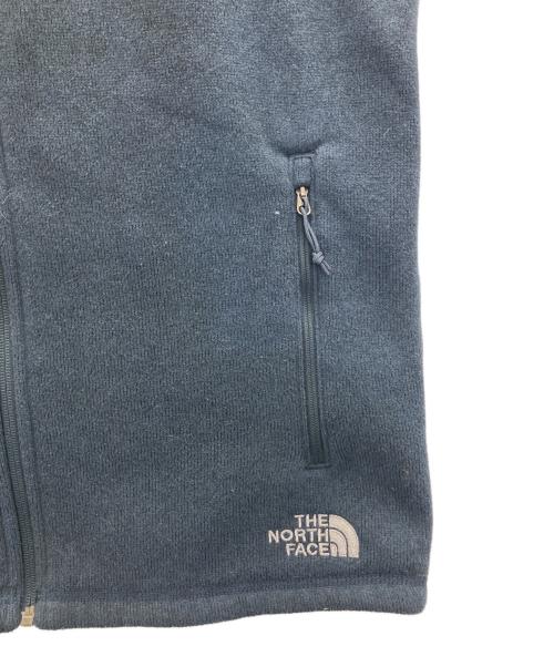 THE NORTH FACE（ザ ノース フェイス）THE NORTH FACE (ザ ノース フェイス) フリースジップベスト ネイビー サイズ:Ⅿの古着・服飾アイテム