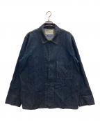 MHL×CANTONOVERALLSエムエイチエル×キャントンオーバーオールズ）の古着「カバーオール」｜ブルー