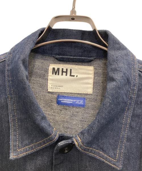 MHL（エムエイチエル）MHL (エムエイチエル) CANTONOVERALLS (キャントンオーバーオールズ) カバーオール ブルー サイズ:40の古着・服飾アイテム