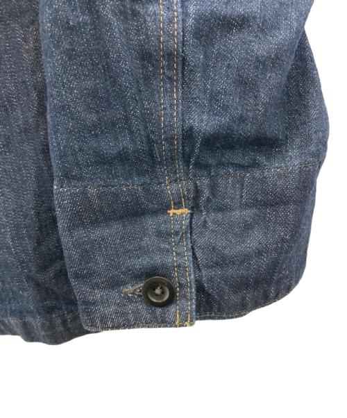 MHL（エムエイチエル）MHL (エムエイチエル) CANTONOVERALLS (キャントンオーバーオールズ) カバーオール ブルー サイズ:40の古着・服飾アイテム