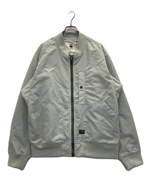 G-STAR RAW（ジースターロゥ）G-STAR RAW (ジースターロゥ) Deck Bomber Jacket グレー サイズ:XLの古着・服飾アイテム