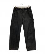 NIKEナイキ）の古着「Loose Denim Pants」｜グレー