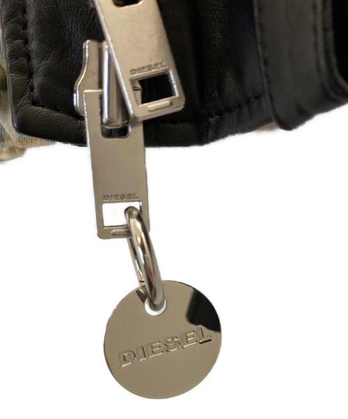 DIESEL（ディーゼル）DIESEL (ディーゼル) バイカージャケット ブラック サイズ:XSの古着・服飾アイテム