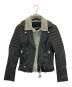 DIESEL（ディーゼル）の古着「バイカージャケット」｜ブラック