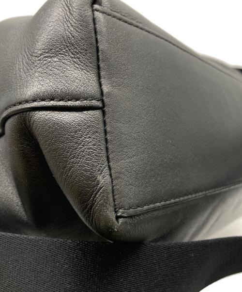 COACH（コーチ）COACH (コーチ) レザーショルダーバッグ ブラックの古着・服飾アイテム