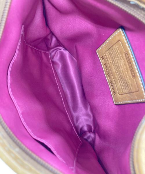 COACH（コーチ）COACH (コーチ) シグネチャ―ワンショルダーバッグ ブラウンの古着・服飾アイテム