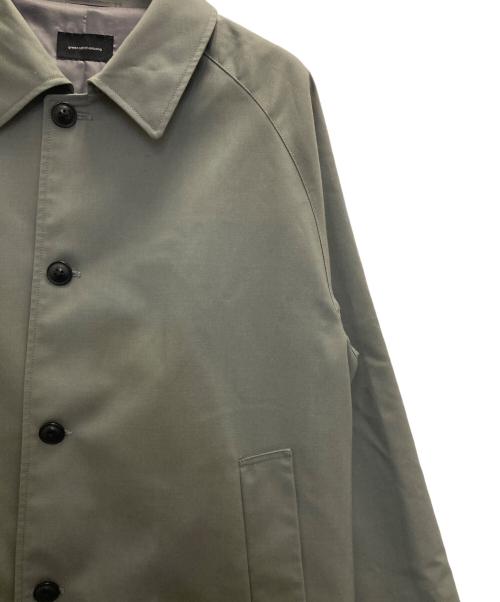 green label relaxing（グリーンレーベルリラクシング）green label relaxing (グリーンレーベルリラクシング) TWギャバモーターサイクルコート グリーン サイズ:Ｌの古着・服飾アイテム