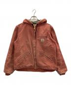 CarHartt FOR WOMENカーハート フォー ウーマン）の古着「00s duck sierra jacket」｜レッド