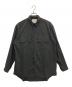 White Mountaineering Repose Wear（ホワイトマウンテニアリング リポーズウェア）の古着「RAGULAR COLLAR SHIRT/レギュラーカラーシャツ」｜ブラック