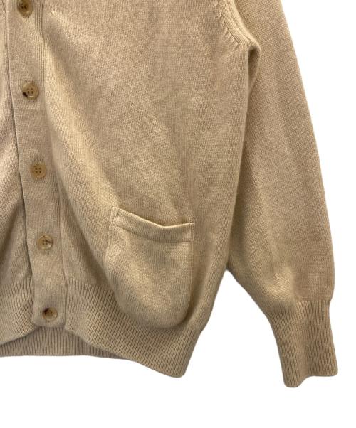 HERILL（ヘリル）HERILL (ヘリル) Goldencash Cardigan/ゴールデンキャッシュカーディガン ベージュ サイズ:2の古着・服飾アイテム