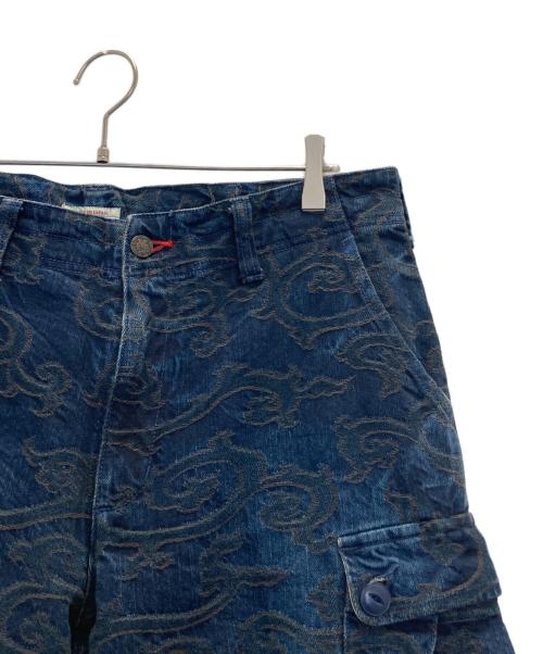ETERNAL（エターナル）ETERNAL (エターナル) 総刺繍デニムパンツ インディゴ サイズ:W32の古着・服飾アイテム