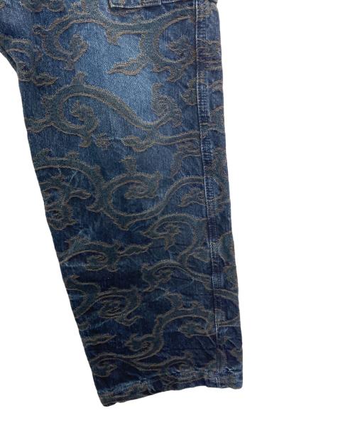 ETERNAL（エターナル）ETERNAL (エターナル) 総刺繍デニムパンツ インディゴ サイズ:W32の古着・服飾アイテム