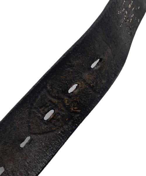 htc（エイチティーシー）HTC (エイチティーシー) スタッズベルト ダークブラウン サイズ:23cmの古着・服飾アイテム