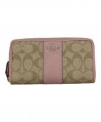 COACHコーチ）の古着「財布」｜ベージュ