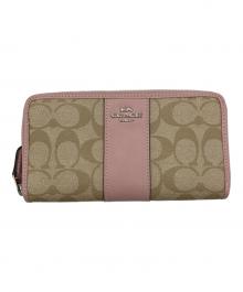 COACH（コーチ）の古着「財布」｜ベージュ