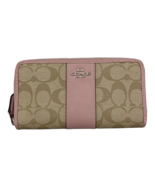 COACH（コーチ）COACH (コーチ) 財布 ベージュの古着・服飾アイテム