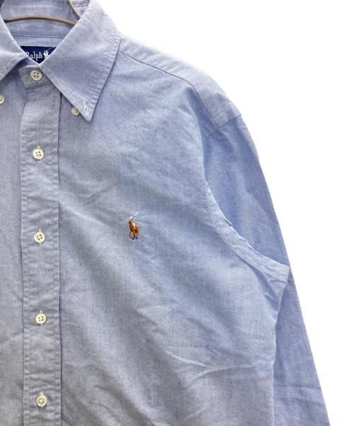 POLO RALPH LAUREN（ポロ・ラルフローレン）POLO RALPH LAUREN (ポロ・ラルフローレン) 90s OXFORD B.D.SHIRTS ブルー サイズ:14 1/2の古着・服飾アイテム