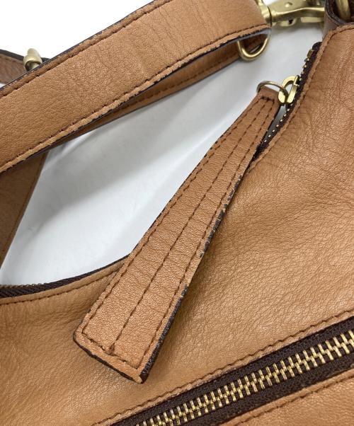 DAKOTA（ダコタ）DAKOTA (ダコタ) レザーショルダーバッグ ブラウンの古着・服飾アイテム