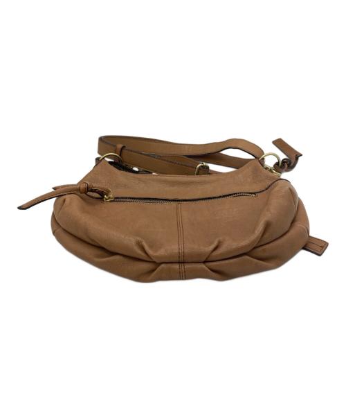 DAKOTA（ダコタ）DAKOTA (ダコタ) レザーショルダーバッグ ブラウンの古着・服飾アイテム