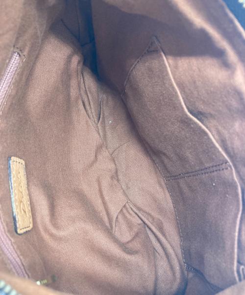 DAKOTA（ダコタ）DAKOTA (ダコタ) レザーショルダーバッグ ブラウンの古着・服飾アイテム