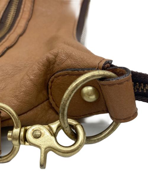 DAKOTA（ダコタ）DAKOTA (ダコタ) レザーショルダーバッグ ブラウンの古着・服飾アイテム