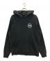 stussy（ステューシー）の古着「Cross Dot Hood/クロスドットフード」｜ブラック